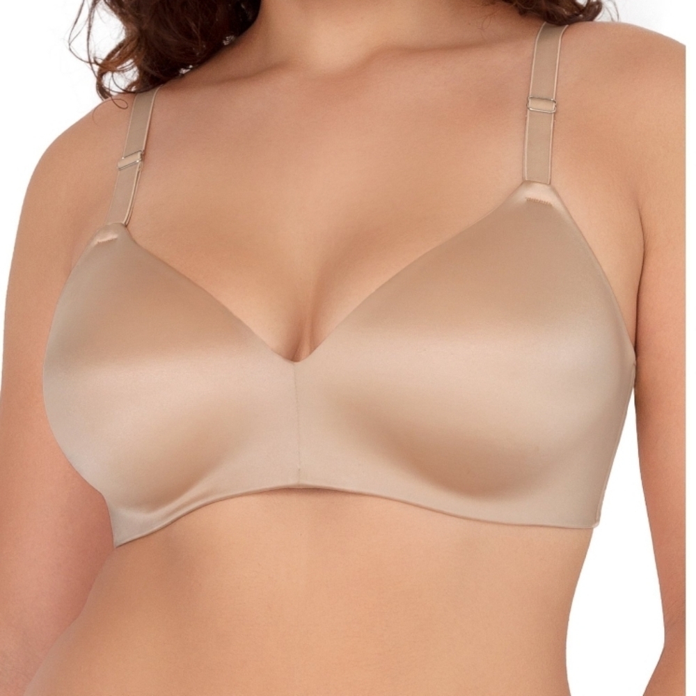 Secret Treasures Wire Free Bonded Back Beige 36DDD Bra